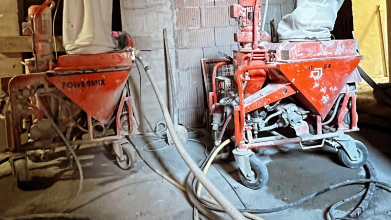 Mašinsko malterisanje – cena po m2